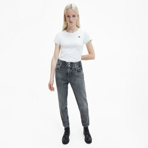 Calvin Klein dámské bílé triko - XS (YAF)